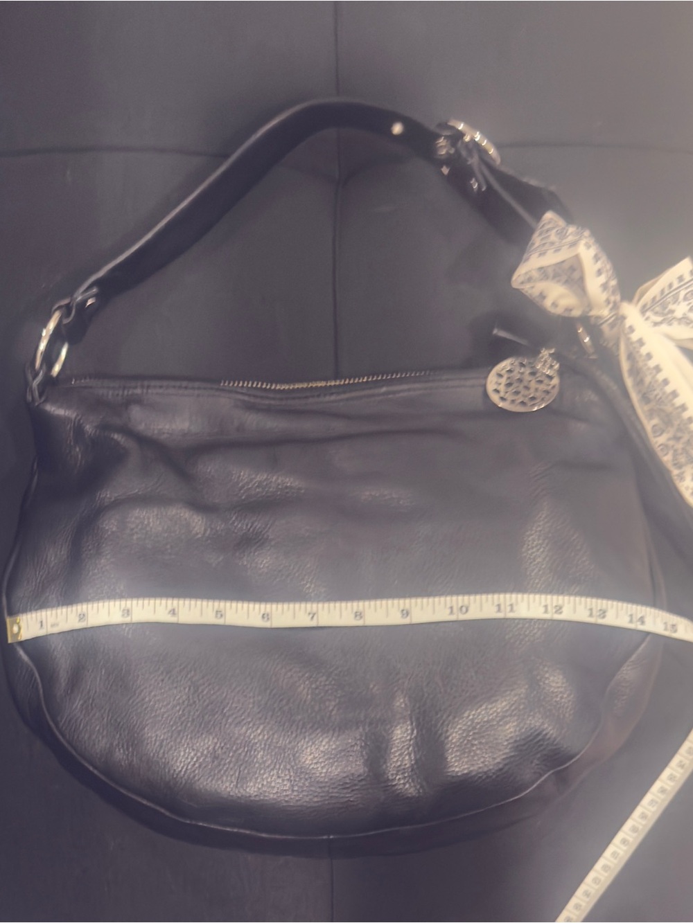 🖤 SOLD - Coach Ali Hobo Bag in Black Pebbled Leather - EUC! - Picture 16 of 16